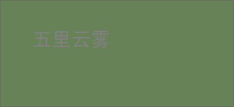 五里云雾