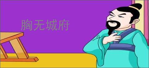 胸无城府
